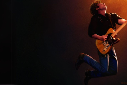 Jeremy Allen White en su nueva película.