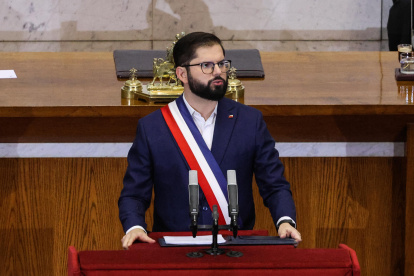 Foto del presidente de Chile, Gabriel Boric.