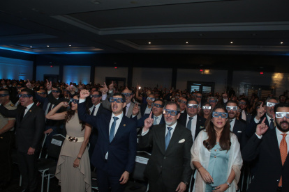 La Cámara de Comercio de Guayaquil cumplió 136 años y el sector empresarial coincidió en unir esfuerzos por el país