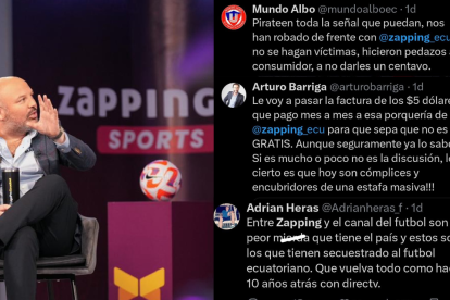 El partido entre Liga de Quito y Barcelona SC desató la polémica por las restricciones impuestas por Zapping en su transmisión