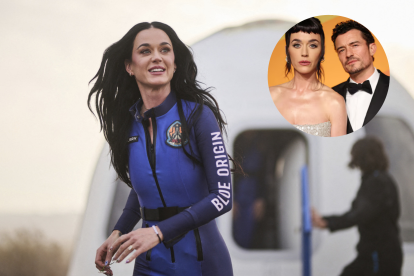 Katy Perry en el espacio.