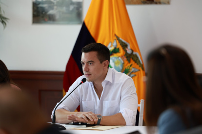 La Cancillería confirmó que el presidente Daniel Noboa visitará primero China y sostendrá una reunión con su homólogo chino, Xi Jinping