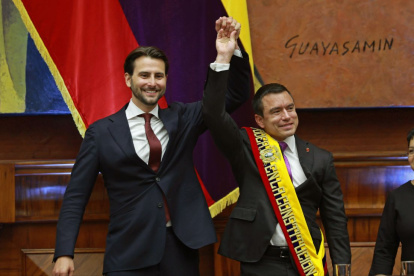 El 24 de mayo del 2025, Daniel Noboa fue posesionado por Niels Olsen, su coideario. En la Asamblea, ADN ha alcanzado una mayoría para aprobar proyectos.