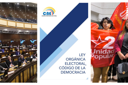 El partido Unidad Popular tomará acciones en contra de las reformas al Código de la Democracia aprobadas por el Legislativo.