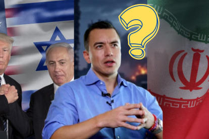 El presidente Daniel Noboa no se ha pronunciado sobre el ataque de Estados Unidos a Irán.