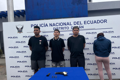 La captura se produjo la noche del sábado 21 de junio, cuando agentes policiales detectaron a dos individuos en actitud sospechosa a bordo de una motocicleta.