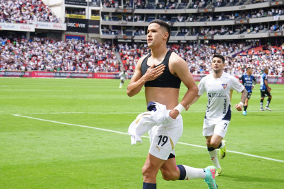 Arce festejó su tercera anotación con Liga en la LigaPro.