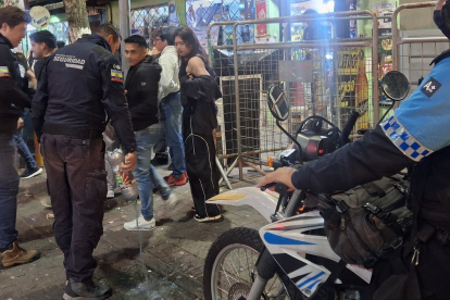 Sancionados. Cinco libadores recibieron multas en La Mariscal.