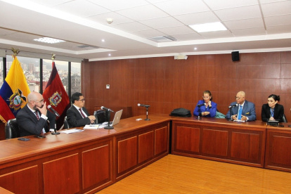 José Suing y Mario Godoy se reunieron con los presidentes de las cortes provinciales.