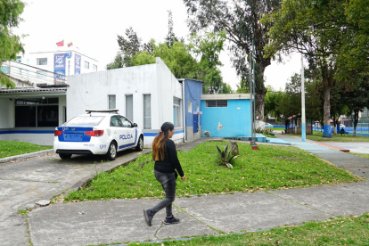 La UPC que está en el sector de La Concepción está abandonada. Fue parte de las que rehabilitó el Municipio de Quito.
