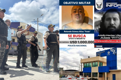 Policías y militares podrían recibir un millón de dólares de recompensa si encuentran a alias Fede, quien al igual que Adolfo Macías se escapó de la Penitenciaría del Litoral.
