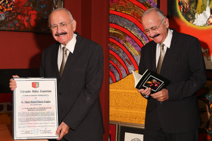 El Dr. Miguel Palacios Frugone es Presidente de la Junta Cívica de Guayaquil.