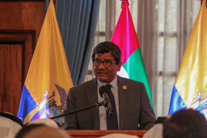 El ministro de Producción y Comercio Exterior, Luis Alberto Jaramillo.