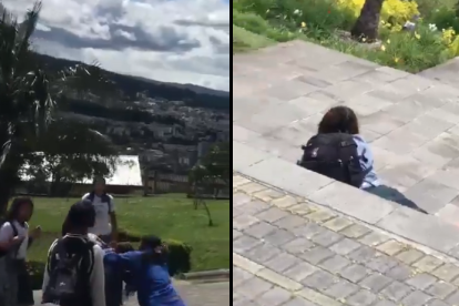 La agresión brutal a una estudiante de colegio en el Itchimbía, en Quito, provocó que un asambleísta pida que se convoque a la Ministra de Educación.