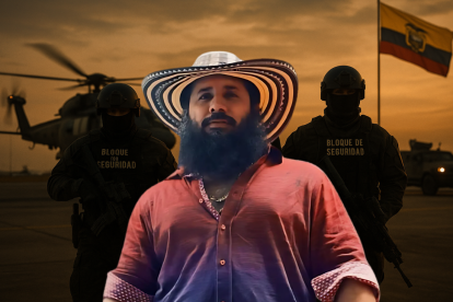 Alias Fito, líder de Los Choneros, fue capturado por el Bloque de Seguridad.