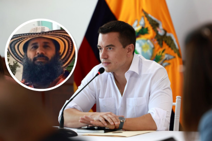 El presidente Daniel Noboa anunció la captura de ‘Fito’ en sus redes sociales y la atribuyó a sus reformas de seguridad.