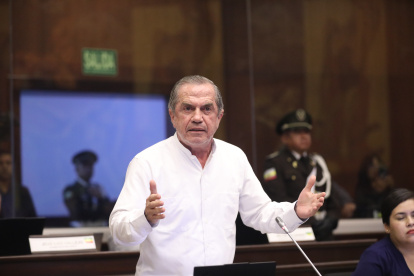 El asambleísta y exfuncionario del correísmo, Ricardo Patiño.