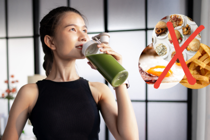 Comer bien, hacer ejercicio y dejar el tabaco son claves para mantener un buena salud