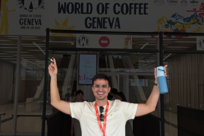 Juan Begué, el ecuatoriano que logró posicionarse entre los 20 mejores catadores del mundo.