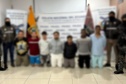 La organización delictiva estaba conformada por 8 personas, pero uno fue abatido. Los sospechosos perseguían antes de asaltar a las víctimas en Quito.
