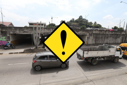 En este punto de la urbanización Los Senderos se utilizará este giro en U debido a los cierres viales por la construcción de dos pasos a desnivel.