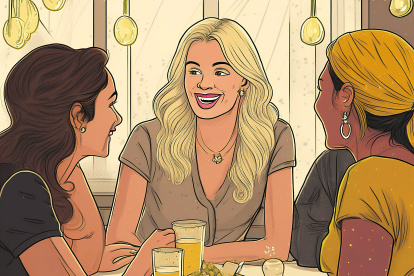 Cafetear con las amigas... preferiblemente con chisme recién hecho