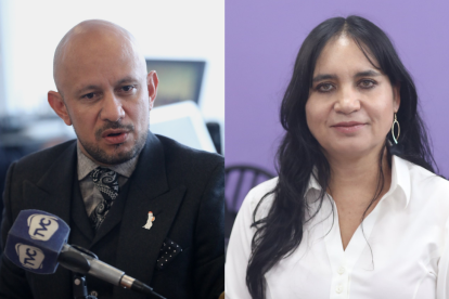 Andrés Castillo presentó una queja contra MIreya Pazmiño por haberlo llamado "fascista".