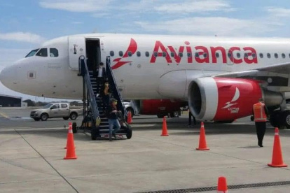 Foto referencial de un vuelo de Avianca.
