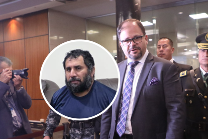 El ministro del Interior, John Reimberg, ha destacado que la captura de alias Fito fue gracias a las leyes de Solidaridad Nacional e Inteligencia.