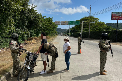 Fuerzas armadas y policía redujeron homicidios en Manabí en el primer mes de intervención