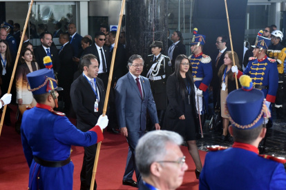 El 24 de mayo de 2025, el presidente de Colombia Gustavo Petro asistió a la posesión del mandatario ecuatoriano Daniel Noboa.