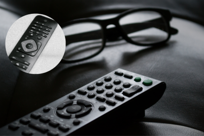 Un control remoto antiguo puede convertirse en organizador y decoración para el hogar