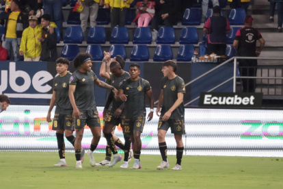 Aucas consiguió un importante triunfo sobre Vinotinto en el último partido de la fecha 18.