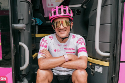 Richard Carapaz se encuentra en proceso de recuperación.