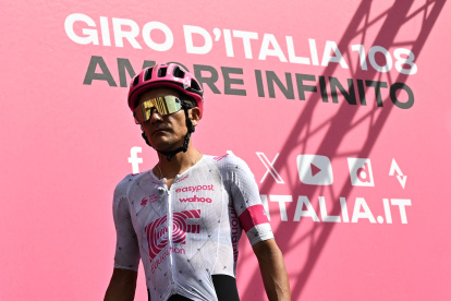 Richard Carapaz ahora se enfocará en prepararse para la Vuelta a España.