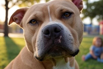 HECHO CON IA. Un perro atacó a una niña en Guayaquil.