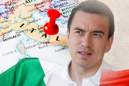 La Presidencia confirmó la agenda oficial de Daniel Noboa en Italia, entre el 1 y 3 de julio