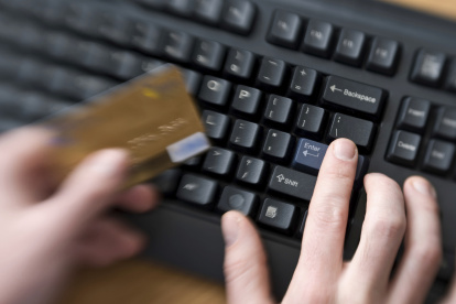 Una foto de referencia del uso de la banca virtual.