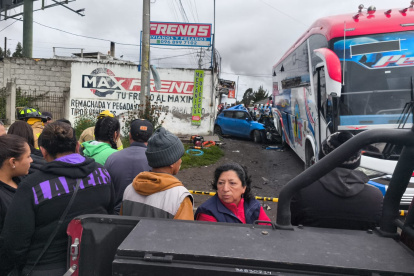 Segundo accidente en 24 horas.