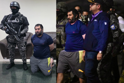 El ministro del Interior, John Reimberg, ha dado diferentes versiones sobre cómo se logró la captura de alias Fito.