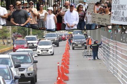 El colectivo Acción Los Ceibos planteó una acción de protección contra la construcción de dos pasos a desnivel en la avenida del Bombero.