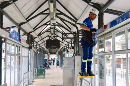 En una de las paradas, el servicio estará habilitado por poco tiempo. La solución se hará este mismo 2 de julio.