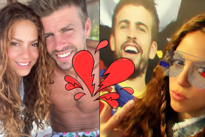 Shakira y Piqué en redes sociales antes de su separación; fans destacan gestos fríos del exfutbolista hacia la cantante