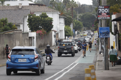 La campaña se extenderá hasta el 26 de julio en el centro de Cumbayá, en calles como la Francisco de Orellana.