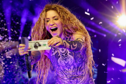 Shakira en su tour