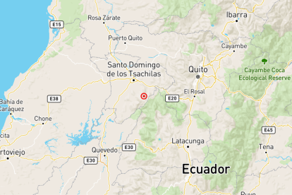 Segundo temblor de este 3 de julio en Ecuador.