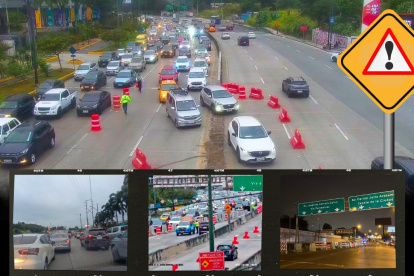 Este 3 de julio, decenas de residentes de Los Ceibos y vía a la costa, además de conductores de la ciudad que transitaron por la avenida del Bomberos denunciaron experimentar los primeros efectos de lo que será la construcción de los pasos a desnivel.