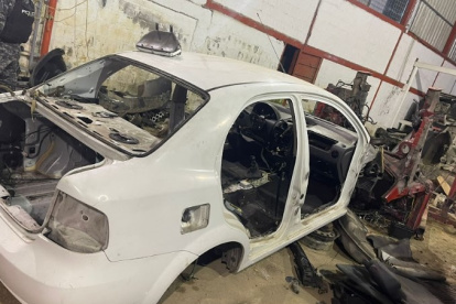 Los vehiculos que tenían el reporte de robo en junio de 2025 estaban desmantelados.