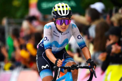 Con experiencia en ediciones anteriores, Paula Patiño buscará protagonismo en las etapas clave del Giro 2025.