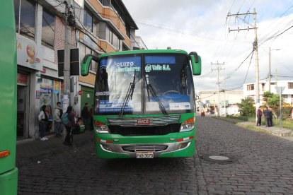El punto de partida es en La Hospitalaria y avanza por el centro de Conocoto.